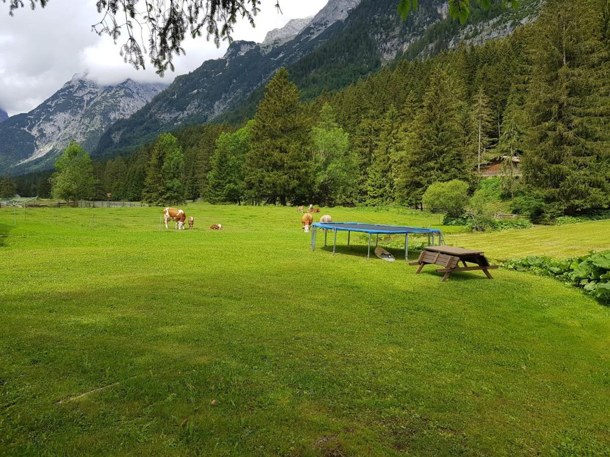 Landhaus Alpenblick Leutasch Exterior foto